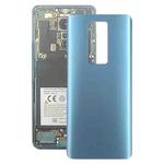 For Tecno Phantom X AC8 Original Battery Back Cover(Blue)