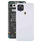 For Google Pixel 4A 5G Battery Back Cover with Camera Lens Cover(White)