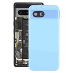 For Google Pixel 8A Battery Back Cover with Camera Lens Cover(Blue)