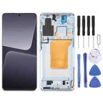 For Xiaomi 13 Pro Original AMOLED Material LCD Screen Digitizer Full Assembly with Frame (Blue)