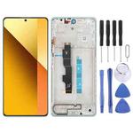 For Xiaomi Redmi Note 13 5G Original AMOLED Material LCD Screen Digitizer Full Assembly with Frame (Blue)