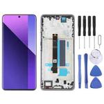 For Xiaomi Redmi Note 13 Pro+ Original AMOLED Material LCD Screen Digitizer Full Assembly with Frame (Purple)