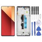 For Xiaomi Redmi Note 13 Pro 4G Original AMOLED Material LCD Screen Digitizer Full Assembly with Frame (Purple)