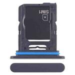 For Sony Xperia 10 V Original SIM Card Tray + Micro SD Card Tray (Black)