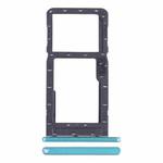 For Alcatel 1SE 2020 5030 SIM Card Tray + Micro SD Card Tray (Green)