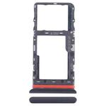 For TCL Tab 10 5G 9183G SIM Card Tray + Micro SD Card Tray (Black)