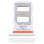 For Xiaomi Poco X6 5G Original SIM Card Tray + SIM Card Tray (White)