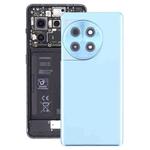 For OnePlus Ace 3 PJE110 Original Glass Battery Back Cover with Camera Lens(Blue)