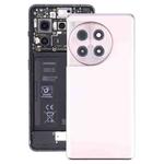 For OnePlus Ace 3 PJE110 Original Glass Battery Back Cover with Camera Lens(Rose Gold)