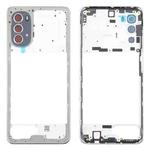 For Motorola Moto G52 Original Middle Frame Bezel Plate (Silver)