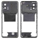 For Motorola Moto G72 Original Middle Frame Bezel Plate (Black)