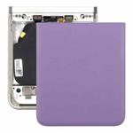 For Motorola Razr 40 Original Lower Part Battery Back Cover(Purple)