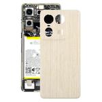 For Motorola Moto X50 Ultra Original Battery Back Cover(Wood)