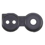 For OnePlus Nord CE 3 Lite Camera Lens Cover(Black)