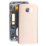 For Samsung Galaxy S7 SM-G930F Battery Back Cover(Gold)