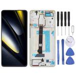 For Xiaomi Poco F6 Original LCD Screen Digitizer Full Assembly with Frame (White)