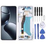 For Xiaomi 14T Pro Original LCD Screen Digitizer Full Assembly with Frame (Blue)