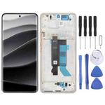 For Xiaomi Redmi Note 14 Pro+ 5G Original LCD Screen Digitizer Full Assembly with Frame (Silver)