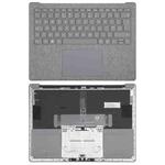 For Microsoft Surface Laptop 3 / 4 / 5 13.5 inch UK Keyboard with C Shell / Touch Board (Grey)