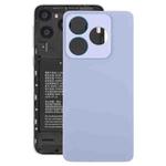 For ZTE Axon 60 Lite Glass Battery Back Cover with Adhesive(Purple)