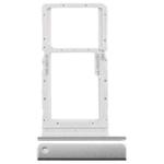 For Nokia G42 Original SIM Card Tray + SIM Card Tray / Micro SD Card Tray (Silver)