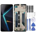 For ZTE nubia Neo 2 5G Z2352N LCD Screen Digitizer Full Assembly with Frame (Black)