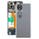 For vivo V40 Battery Back Cover with Camera Lens Cover(Gray)