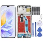 For Honor X60i Original LCD Screen Digitizer Full Assembly with Frame (Blue)