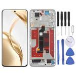 For Honor 200 Original LCD Screen Digitizer Full Assembly with Frame (Green)