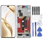 For Honor 200 Pro Original LCD Screen Digitizer Full Assembly with Frame (Green)