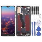 For Huawei P20 Pro TFT LCD Screen Digitizer Full Assembly with Frame, Not Supporting Fingerprint Identification (Blue)