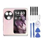 For OPPO Find N3 Flip Original LCD Secondary Screen with Digitizer Full Assembly (Pink)