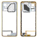 For ZTE nubia Neo 3 Plastic Middle Frame Bezel Plate (Gold)