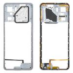 For ZTE nubia Neo 3 Plastic Middle Frame Bezel Plate (Silver)
