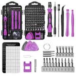 122 in 1 Precision Magnetic Screwdriver Kit (Purple)