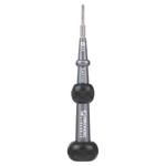 Mechanic East Tag Precision Strong Magnetic Screwdriver, Convex Cross 2.5(Black)