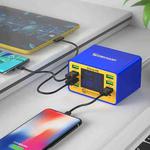 Mechanic icharge 8M QC 3.0 USB Smart Charger Support Fastcharging With LCD, EU Plug