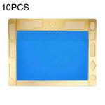 10 PCS Aluminum Alloy Multi-function Microscope Base Workbench Electronic Mat Welding Blanket (Gold)