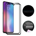 2 PCS ENKAY Hat-Prince 0.1mm Full Screen Cover Flexible Glass Tempered Protective Film for Xiaomi MI 9