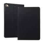 Solid Color Elastic Holster Horizontal Flip Leather Case for iPad mini 4 / mini 5, with Holder & Sleep / Wake-up Function(Black)