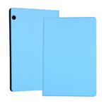 Solid color elastic holster left and right, with stand , TPU bottom case for Huawei T5 10.1 inch(Light blue)