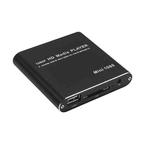 MINI 1080P Full HD Media USB HDD SD/MMC Card Player Box, UK Plug(Black)