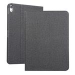 Fabric Texture Horizontal Solid Leather Case for iPad Pro 11 inch, with Holder & Sleep / Wake-up Function(Black)