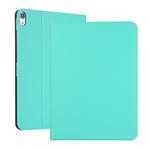 Open Solid Color Elastic Leather Case for iPad Pro 11 inch  with Stand with Sleep Function, TPU Soft Shell Bottom Case(Green)