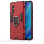 PC + TPU Shockproof Protective Case with Magnetic Ring Holder for Vivo X27(Red)