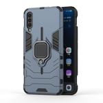 PC + TPU Shockproof Protective Case with Magnetic Ring Holder for VIVO IQOO(Navy Blue)