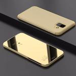 Electroplating Mirror Horizontal Flip Leather Case for Xiaomi Pocophone F1, with Holder(Gold)