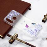 Fashion Pattern TPU Shockproof Protective Case for Huawei P30 Lite(Flower butterfly)