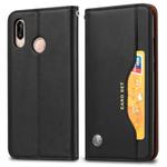 Knead Skin Texture Horizontal Flip Leather Case for Xiaomi Redmi Note 7 & 7 Pro, with Photo Frame & Holder & Card Slots & Wallet(Black)