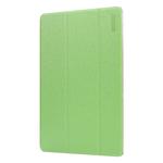 ENKAY Silk Texture PU Leather + Plastic Bottom Smart Case with Three-folding Holder for Galaxy Tab S5e 10.5 T720 / T725(Green)